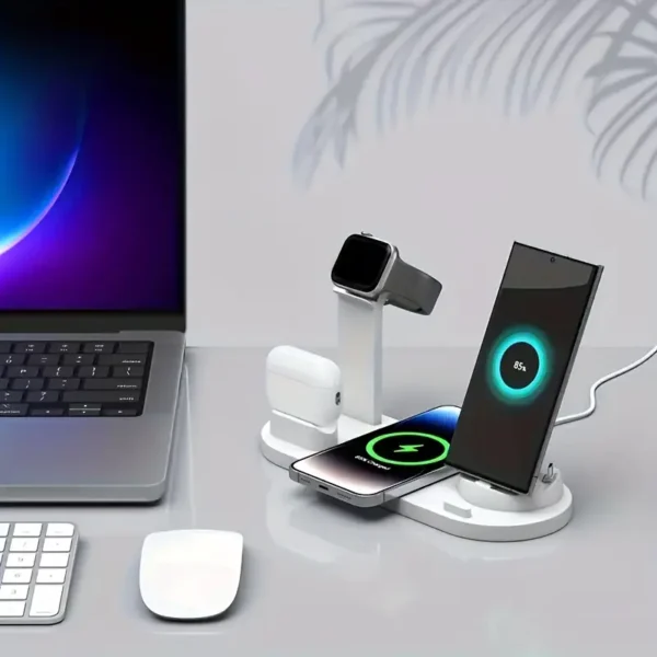 Wireless Charging Station – The Ultimate 3-in-1 Charging Solution!
